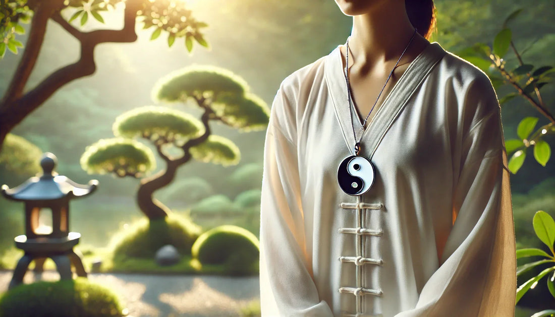 La méditation en mouvement: utiliser des bijoux Yin-Yang