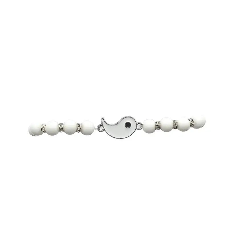 Bracelets Yin-Yang (x2): Union Cosmique (Pierres