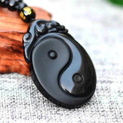 Collier et pendentif Yin-Yang: Équilibre Protecteur