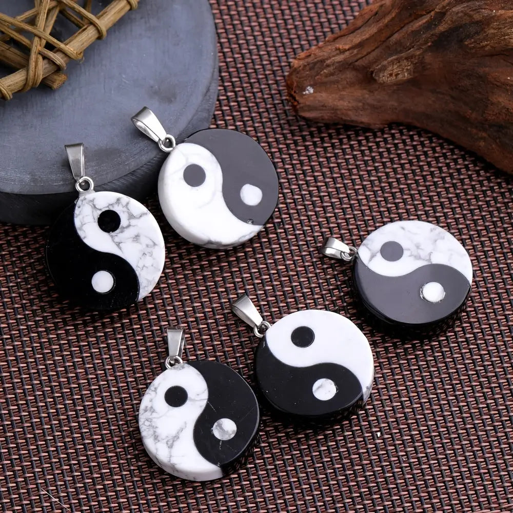 Collier et pendentif Yin-Yang: Équilibre Universel