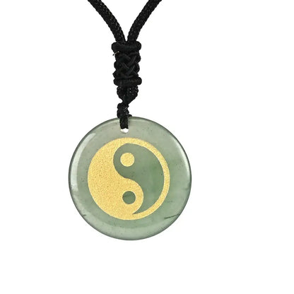 Collier et pendentif Yin-Yang: Harmonie des Couleurs