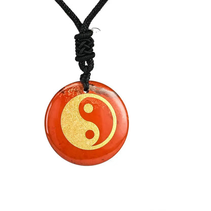 Collier et pendentif Yin-Yang: Harmonie des Couleurs