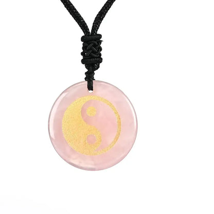 Collier et pendentif Yin-Yang: Harmonie des Couleurs