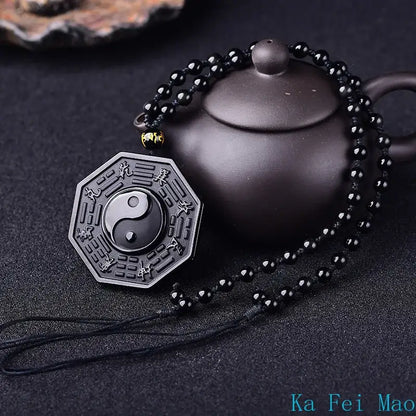 Collier et pendentif Yin-Yang: Protection Ancestrale