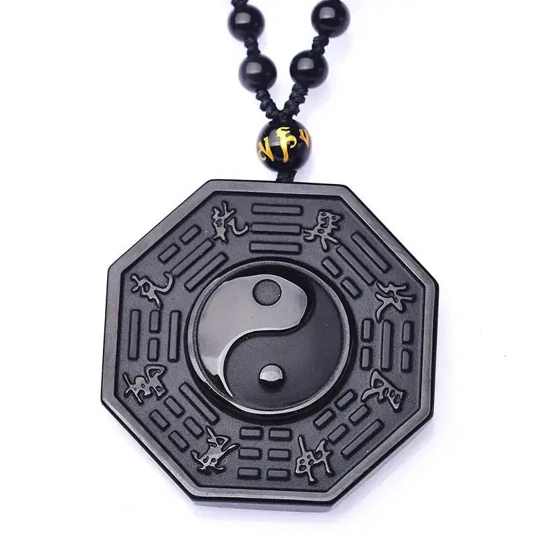 Collier et pendentif Yin-Yang: Protection Ancestrale