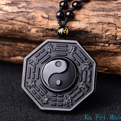 Collier et pendentif Yin-Yang: Protection Ancestrale