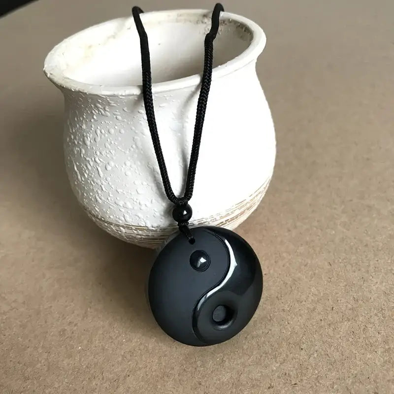 Collier et pendentif Yin-Yang: Protection Spirituelle