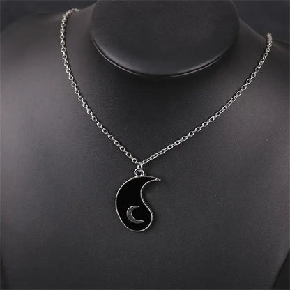 Colliers et pendentifs Yin-Yang (x2): Dualité Stellaire