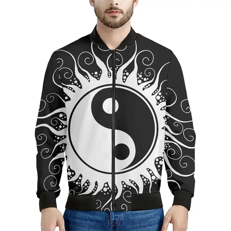 Veste Yin-Yang: Spirale - Unique / XS